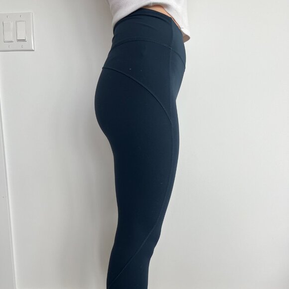 Lululemon Align Leggings with Pocket - Navy Blue, Size 4 - Picture 2 of 4